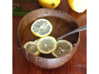 Cuencos de Açaí de Madera Ecológica Cuenco de Cáscara de Coco Mascotas Cocos Cereal