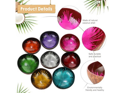 Cuenco Con Cuchara Regalo de Ensalada Resina Fabricante de Madera Cuencos Lacados Vietnamitas Masa