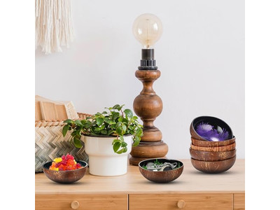 Cuenco Con Cuchara Regalo de Ensalada Resina Fabricante de Madera Cuencos Lacados Vietnamitas Masa