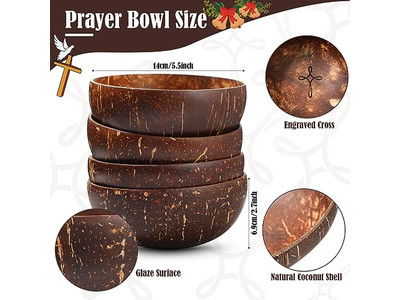 Mezcla de Cera de Vela Cuencos de Madera Tejidos Cuenco Rústico a Granel Masa Concha Pequeña Acacia