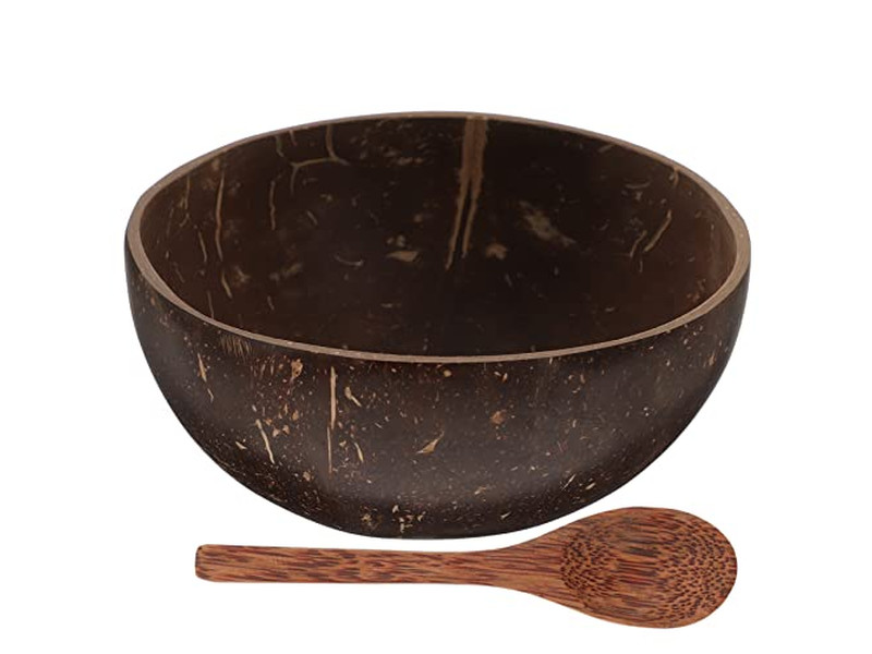 Cuenco de Decoración de Cangrejo de Coco Hecho a Mano Usando Cáscara Cuenco de Vela Barato