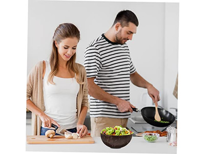 Cuenco de Decoración de Cangrejo de Coco Hecho a Mano Usando Cáscara Cuenco de Vela Barato