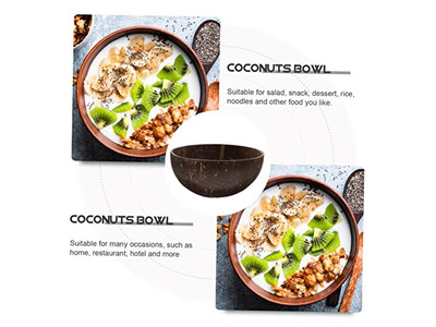 Cuenco de Decoración de Cangrejo de Coco Hecho a Mano Usando Cáscara Cuenco de Vela Barato