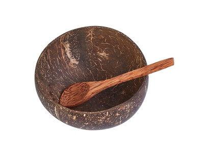 Cuenco de Coco Multicolor Cuencos Personalizados Únicos para Velas Ensalada Grande para Comer