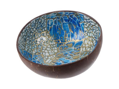 Cuenco de Concha de Resina Madera Personalizada Cuencos Decorativos de Piedra Masa Bali Madera