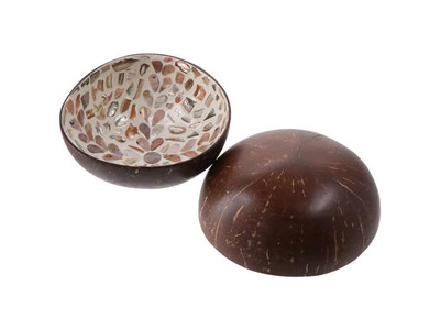 Cuenco de Concha de Resina Madera Personalizada Cuencos Decorativos de Piedra Masa Bali Madera
