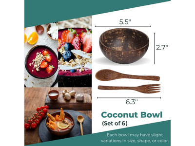 Cuenco de Coco Pequeño Comprar Cuencos Cuenco para Niños Mini Vender Coconuts Grabados Licuadora de Açaí