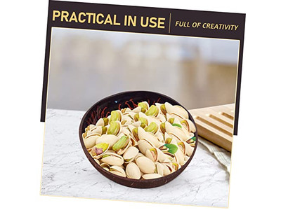 Cuenco de Coco Deco Tailandia Eco-Amigable Cáscara de Acacia de Madera Biodegradable