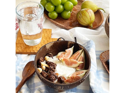 Set de Cuencos de Coco Lacados con Cucharas Multicolor Mejor Precio Personalizado